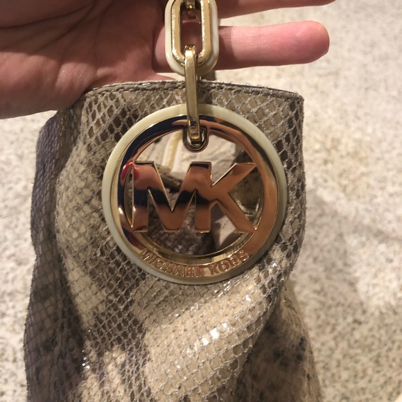 Michael Kors Python Handbag - Picture 2 of 4